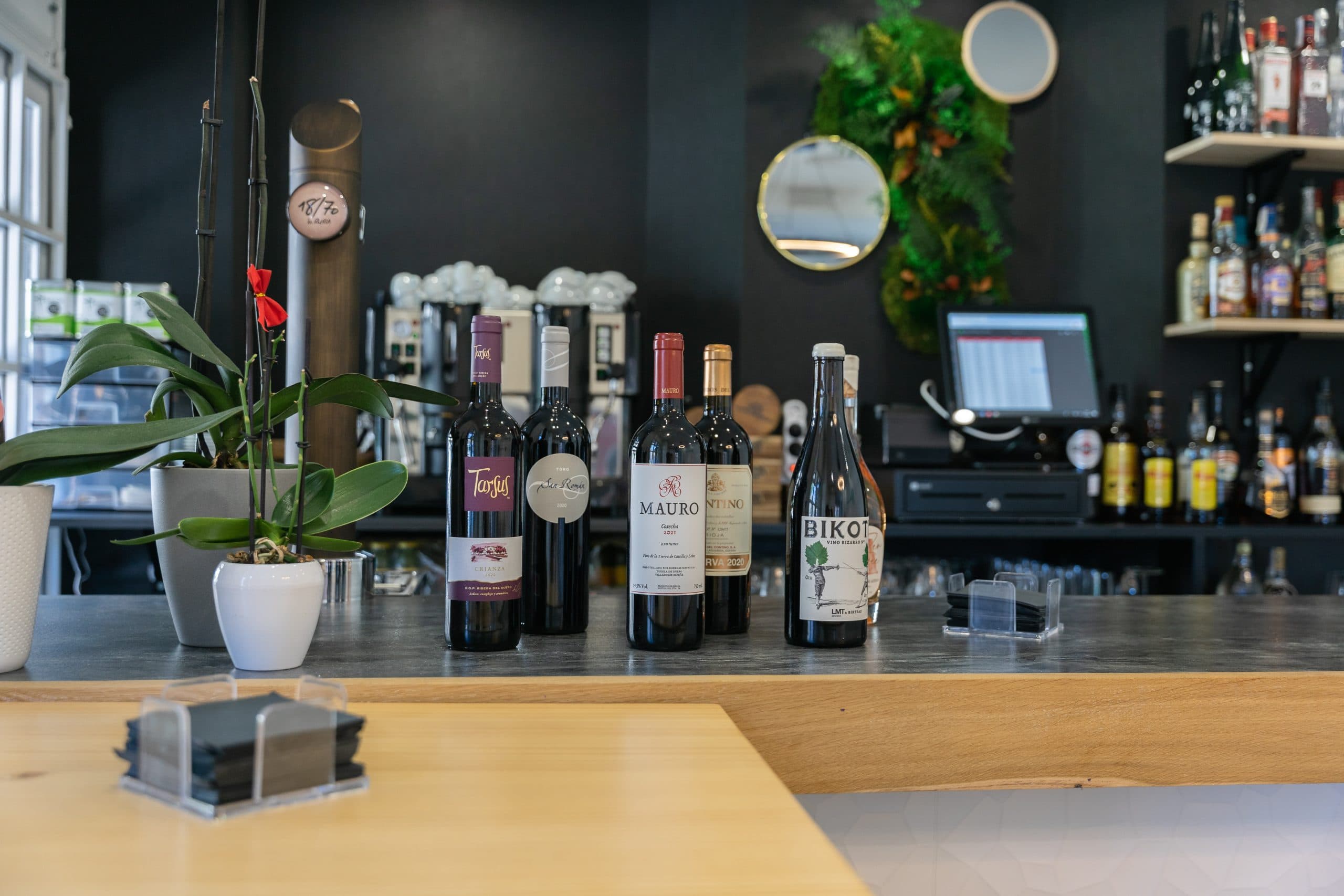 Carta de vinos Nómada